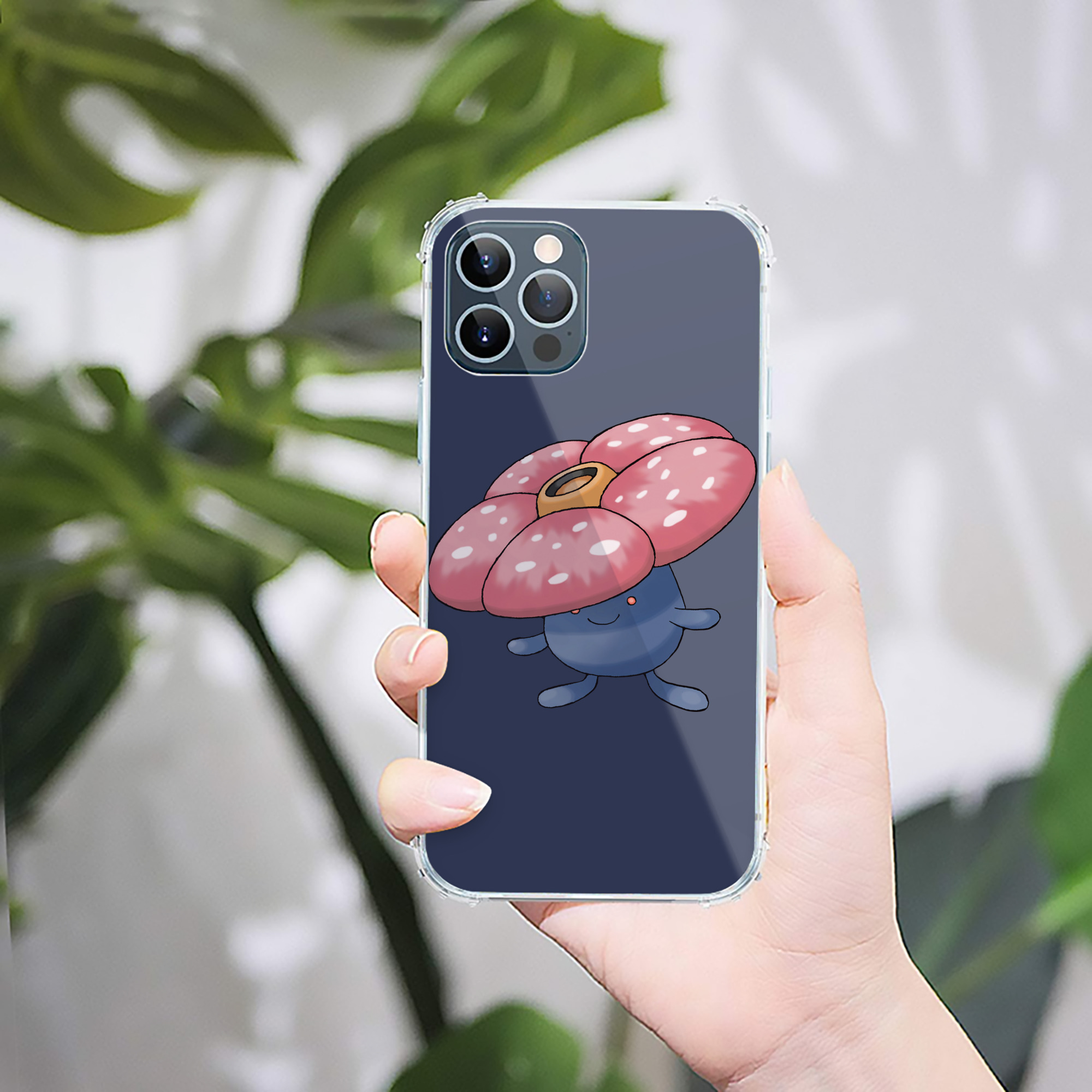 （画像用） ポケットモンスター Pokémon 【iPhone 12シリーズ対応】透明スマホケース（クリアソフトケース）